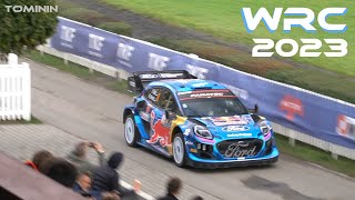 WRC Central european rally 2023 🇨🇿 Czech Republic  Special stage  Velká Chuchle [upl. by Hacissej]