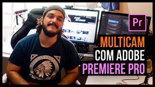 MULTICAM PREMIERE PRO COMO EDITAR COM 2 OU MAIS CÂMERAS  DICA DE EDIÇÃO DE VÍDEO [upl. by Irovi]