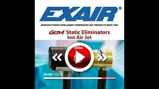 EXAIRs Gen4 Ion Air Jet [upl. by Aloisia]