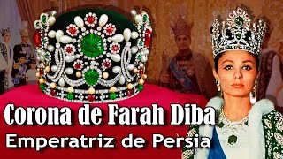 La deslumbrante Corona de la Emperatriz de Persia Farah Diba Farah Dibas Crown [upl. by Esli]