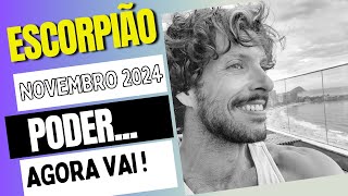 ♏️ ESCORPIÃO⭐️NOVEMBRO 2024 TAROT TERAPÊUTICO [upl. by Yenmor299]