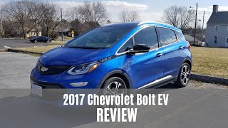 2017 Chevrolet Bolt EV Review quotPremierquot Trim In amp Out [upl. by Letnahc488]