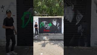 Mural Santa Fe Klan 🇲🇽🔥 desdemorro mexico mural santafeklan 473 rap hiphop arte viral [upl. by Cheri]