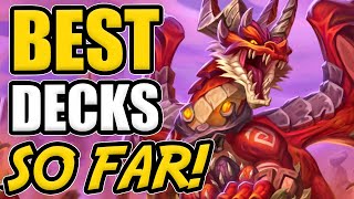 📈BEST quotNewquot Decks To Reach Legend  Hearthstone Showdown In The Badlands [upl. by Bohlen]