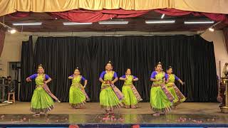 SRI CHAKRA RAJA SIMHASANESWARI  Dance Performance 04 14 [upl. by Hoffarth]