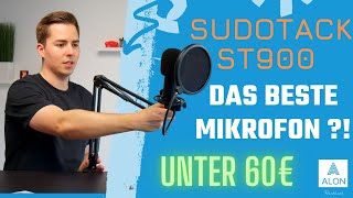 Das beste Mikrofon unter 60€   SUDOTACK ST900 Streaming Mikrofon [upl. by Daryl]