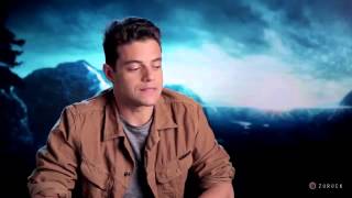 Rami Maleks interview for Until Dawns Meet the Cast [upl. by Auqinot385]