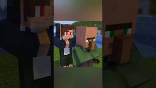 Black JJ takes revenge Minecraft Animotion game minecraft shorts mikey jj [upl. by Htiaf]