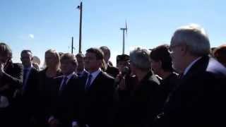 RéveilFM Larchitecte Rudy Ricciotti parle à Manuel Valls du Mémorial de Rivesaltes [upl. by Florian665]