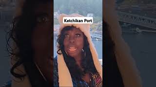 Ketchikan Port Alaska ketchikan alaskacruise youtubehighfive [upl. by Cozza]