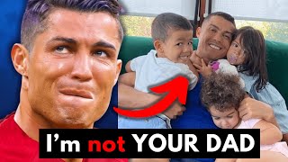 The SECRETS Ronaldo KEPS from his CHILDEREN  Football [upl. by Twitt]