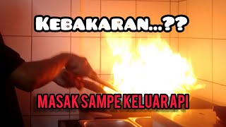 Flambe without alcohol  Belajar masak dengan Tekhnik flambe tanpa menggunakan alkohol [upl. by Nolrah]