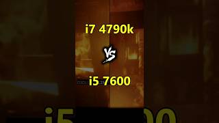 i7 4790k vs i5 7600 Test in Games [upl. by Weiss644]