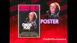 Childs Play RARE FOOTAGE FROM 1989 SCREENER [upl. by Atazroglam19]