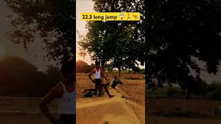 223 long jump 😱🏃🦘 trending youtubeshorts 💯😱🏃🏃🦘 [upl. by Myers]