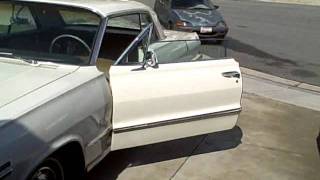 1963 IMPALA SS WITH 327 AND FACTORY AC CAR [upl. by Uba]