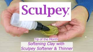 Quick Tip  Softening Clay with Scupey Softener amp Thinner  Sculpeycom [upl. by Janus]