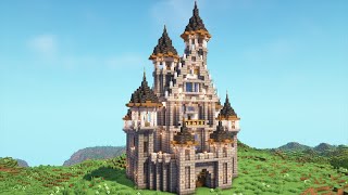 Minecraft  How to build a Medieval Castle Base  Minecraft Tutorial [upl. by Crespo]