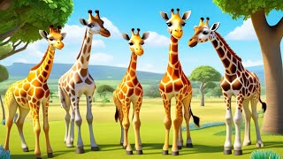 quotMeet the Giraffe Gang A 3D Finger Family Adventure 🦒✨quot [upl. by Belding660]