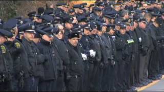 Funeral for Officer Michael Crawshaw [upl. by Ennayar]