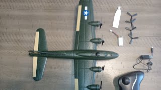 B17 2CH RC AIRPLANE UNBOXING [upl. by Ase]