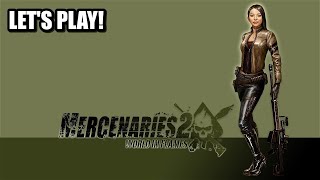 LETS PLAY MERCENARIES 2 WORLD IN FLAMES ReDoing The Beginning Part1 [upl. by Aiekam]