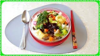 Cô Ba Saigon ★ REPAS ECONOMIQUE ★ Plat VÉGÉTARIEN Soupe de légumes au lait de coco ★ Kiểm CHAY [upl. by Revert]