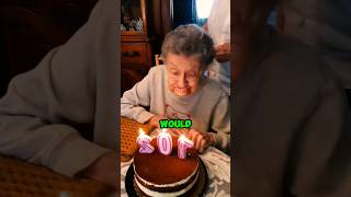 how many years of life would you give your grandma😊 [upl. by Unity]