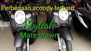 Honda scoopy terbaru  perbedaan dari scoopy terbaru [upl. by Annotahs510]