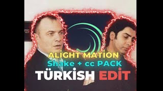 Alight motion Shake  CC Pack  Daha fazlası dicord kanalımda [upl. by Annoled]