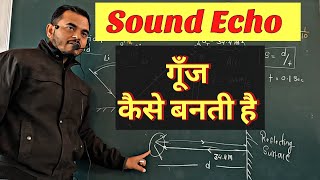 Sound Echo Generation💯 Physics Concepts ❤️physics cbse [upl. by Wilinski]