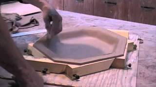 Pottery demo video on using an Adjustable Mold by Dale Baucum [upl. by Alfredo]