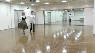 Polonez ポロネーズ4Fig Poland Couple Dance [upl. by Hardunn]