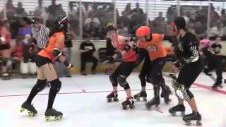 Meet the new generation of Roller Derby girls  20130627 [upl. by Ayokal]