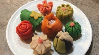 7 EASY WAGASHI DESIGNS [upl. by Magee323]