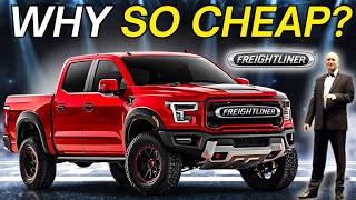 NEW Super Cheap Freightliner Pickup Truck Revealed amp SHOCKS Everyone [upl. by Ishii]