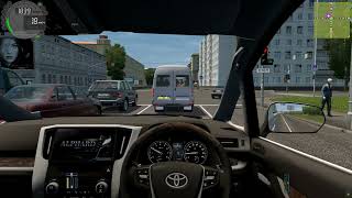 Toyota Alphard 2022  City Car Driving [upl. by Craggy]