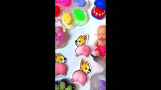 Don’t make my baby cry 3 😱😵‍💫😰 satisfying squishy baby corgi injection funny cry shorts [upl. by Mcmahon989]