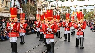 See The Magic Of The Christmas Fantasy Parade At Disneyland [upl. by Aidyl]