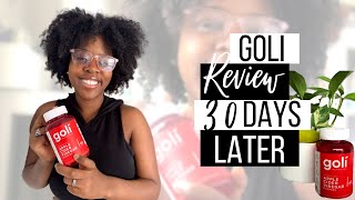 Goli Apple Cider Vinegar Gummies Review  30 days Later [upl. by Neibaf446]