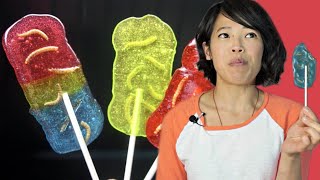 DIY MEALWORM Lollipops  bugs in candy Jolly Rancher amber  BUGMAS 2018  Day 3 [upl. by Yespmed]