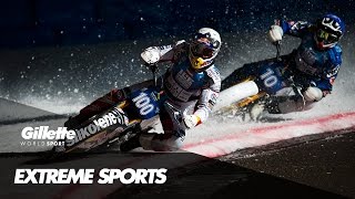 Ice Speedway Technique with Franz Zorn  Gillette World Sport [upl. by Niliak]