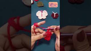 Mini Mariposa 🦋 Tejida a crochet ❤️ tutorial paso a paso [upl. by Kanya12]