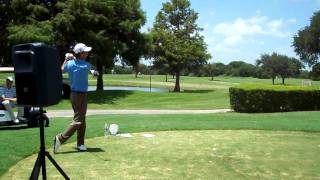 NGA Hooters Pro Golf Tour  Michael Welch Quincy MA Modelo Long Drive [upl. by Rabma]