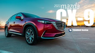 Is the 2023 Mazda CX9 Signature AWD Worth it for Families [upl. by Anirda]