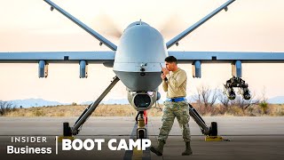 How Air Force Drone Pilots quotFlyquot The 32 Million MQ9 Reaper  Boot Camp  Insider Business [upl. by Anwaf]