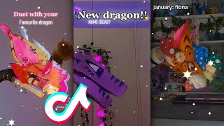 😱THE AMAZING Paper Dragon 🔥Dragon Puppet TikTok Compilation 185 [upl. by Innep]