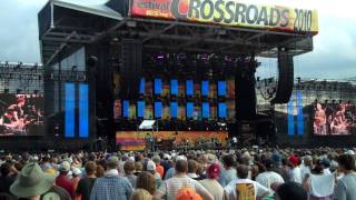 CROSSROADS 2010 Johnny Winter with Derek Trucks Susan Tedeschi Band and Warren Haynes [upl. by Eadwine]