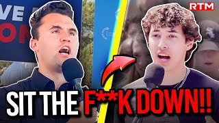 Smug Student INSULTS Charlie Kirk amp Gets OBLITERATED On The Spot [upl. by Yeloc]