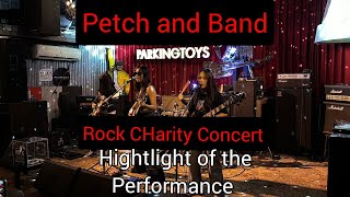 Petch and Band Highlights Performance at ParkingToys  Rock Charity Concert [upl. by Notecnirp476]